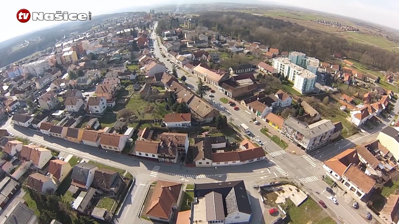 Našice iz jedne nove perspektive - YouTube