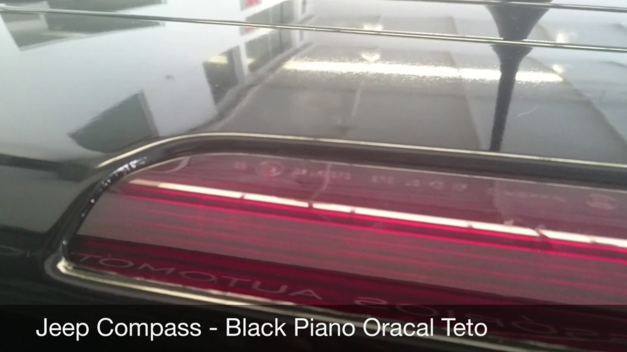 Jeep Compass - Black Piano Oracal Teto - ArtsomAuto
