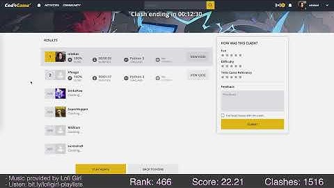 [CodinGame][Python] Let