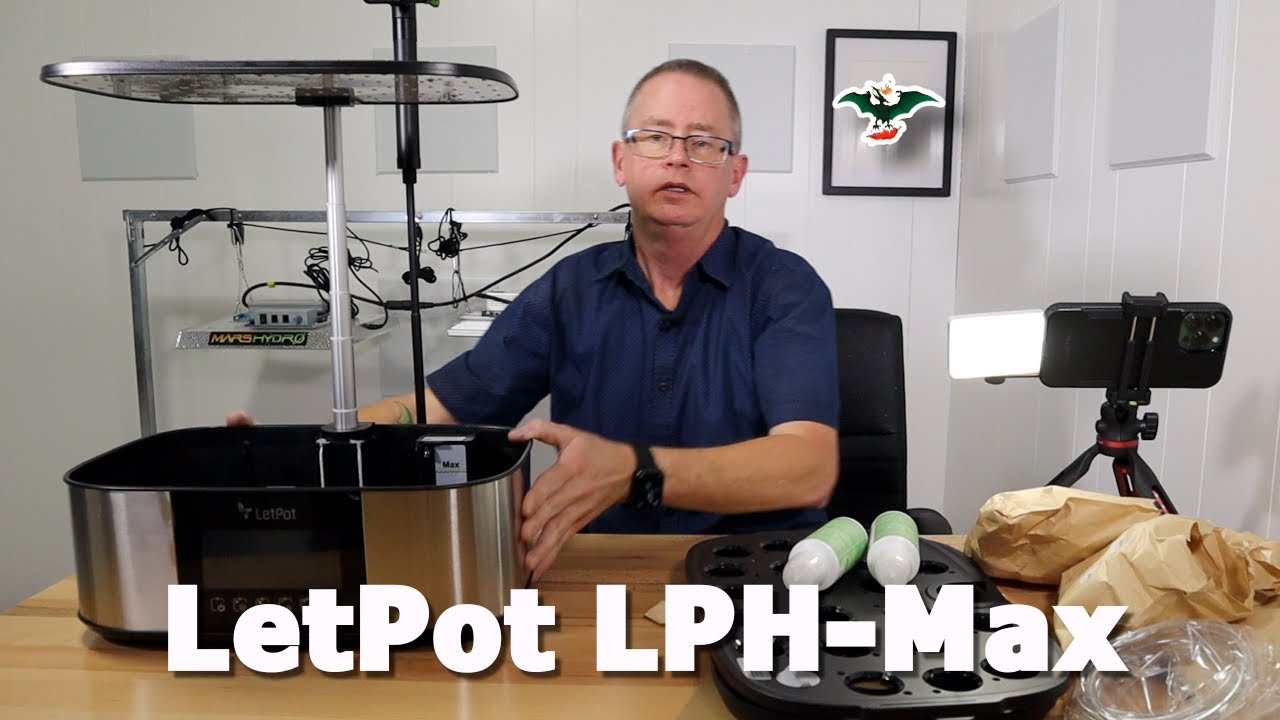 LetPot LPH-Max 4 in 1 hydropoinic growing system  - Unboxing and setup - Initial review