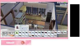 sims 4 building experimenting with apocalyptic building (mic/camera off today)