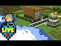 Let's Play Hardcore Minecraft LIVE S2 | Road Building Part 1