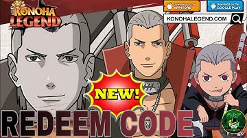 Konoha Legend - Ninja AFK mobile New Redeem Code 🎁 TOP Naruto Game Android/iOS