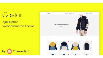 Caviar - Ajax Option Woocommerce Theme | Themeforest Website Templates and Themes