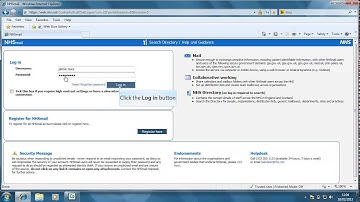 How to access your NHS Email account