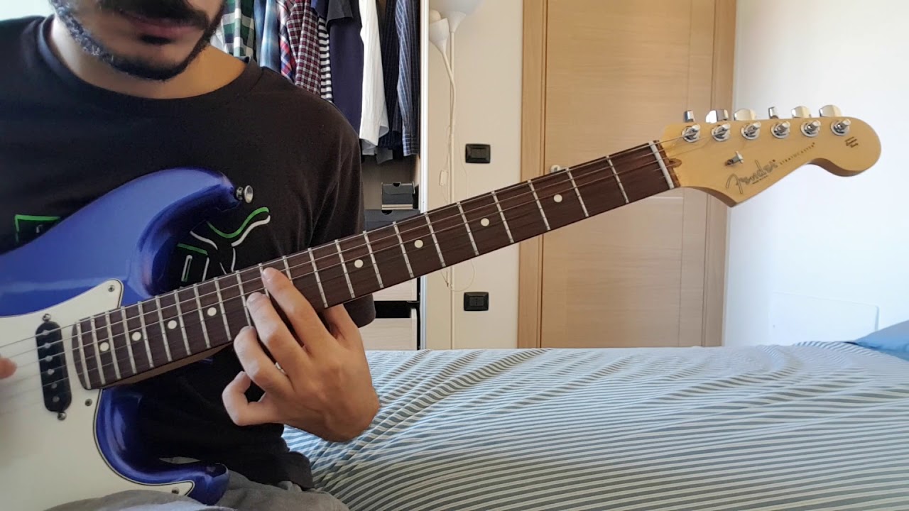 airbag guitar cover (radiohead) YouTube