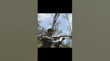 Fallout 4 New Weapon Mods - Institute Pulse Carbine Third Person #shorts