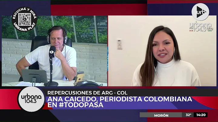 Hablamos con Ana Caicedo, periodista colombiana, e...
