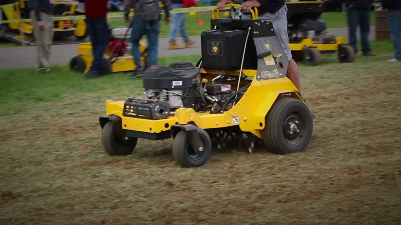 STINGER QUAD-AER Ride On Aerator