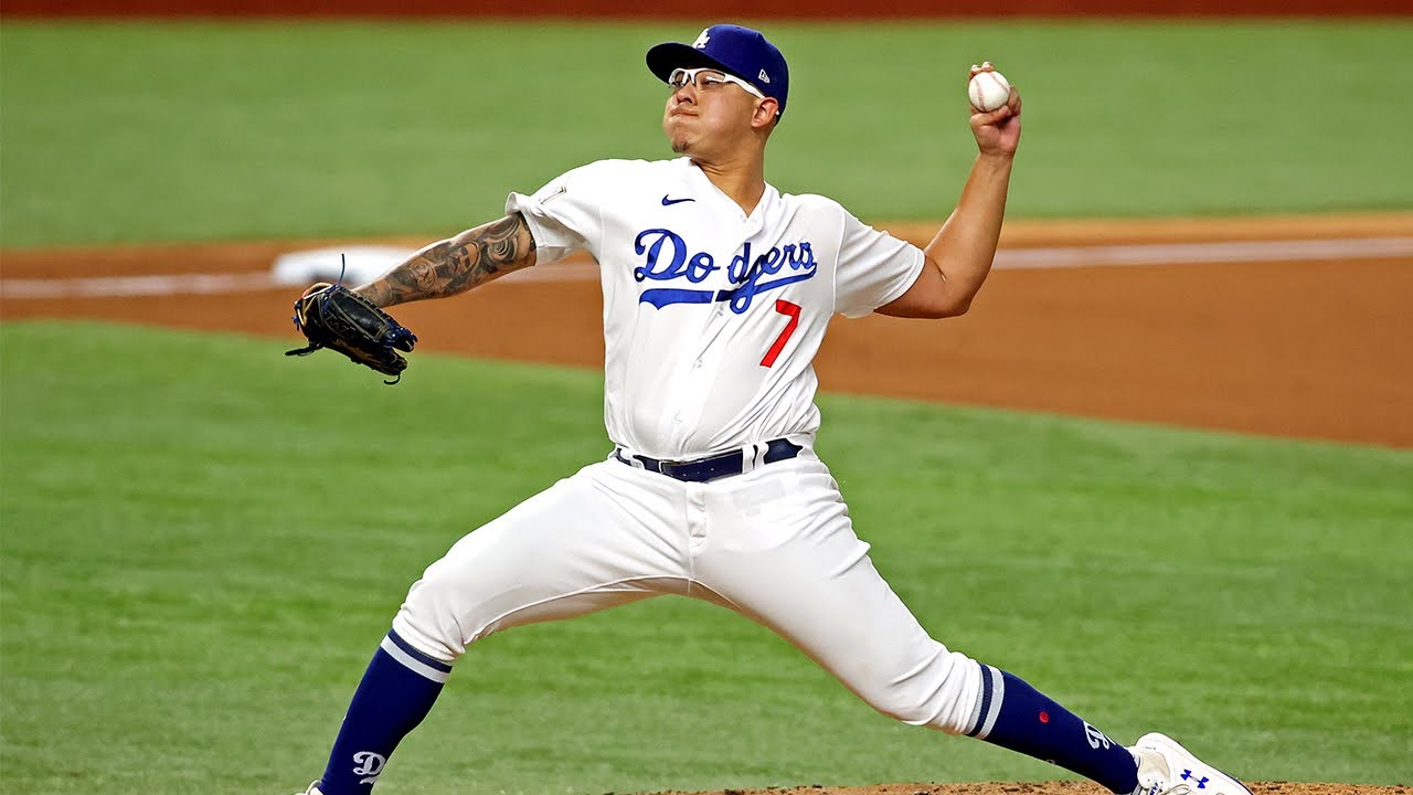 Julio Urías ended World Series - Dodgers Win World Series 2020