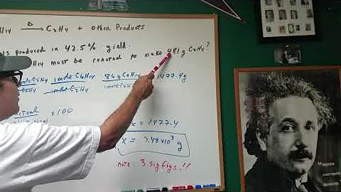 Percent yield - Dr. Jim Romano - General Chemistry