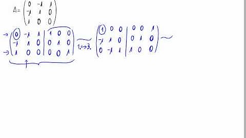 Inversa de una matriz 3x3 (Método de Gauss)