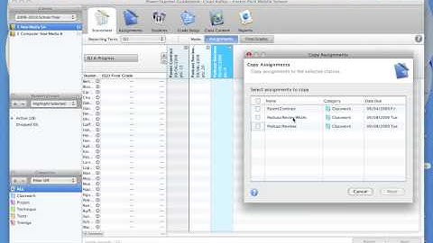 PTG - Copy Assignments