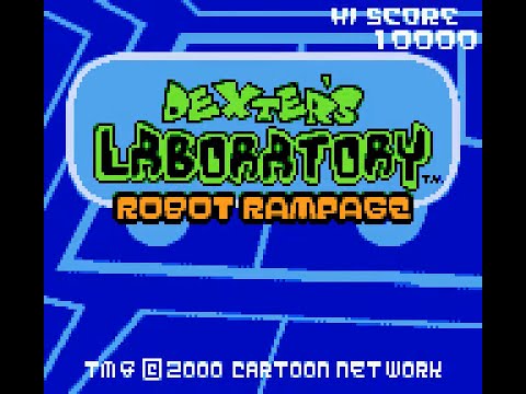 Game Boy Color Longplay [079] Dexter's Laboratory: Robot