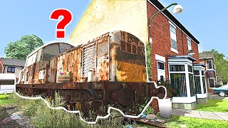 LOCOMOTIVE Abandoned in a HOUSE!