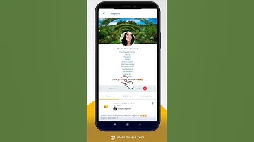 MIASIN App tutorial – How to add or edit my bio