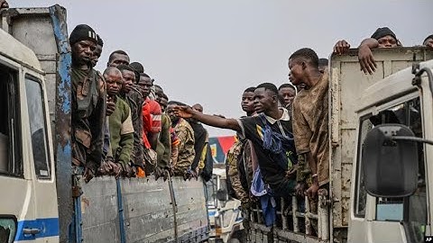 Rwanda backed rebels in eastern Congo say they plan to take their fight to the capital