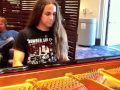 NAMM 2011 Robbie Gennet at the Estonia piano booth