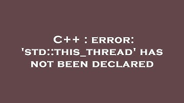 C++ : error: 