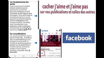 Comment désactiver les commentaires et j'aime sur Facebook ?