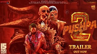 Pushpa 2: The Rule | Official Trailer | Allu Arjun | Rashmika | Fahadh | Vijay | Sai Pallavi Sukumar