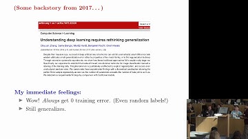 Matus Jan Telgarsky - Optimisation and Generalization of deep networks