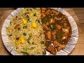 Restaurant style chicken shashlik with gravy  fried rice recipe by muntaha food diaries