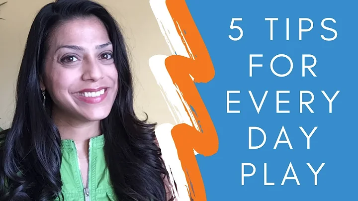 5 TIPS FOR EVERYDAY PLAY | Occupational Therapy Tips &  Free Activities for Home | Quarantine Ideas