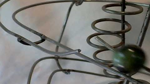 Rolling Ball Sculpture Track Component - Rollover Track