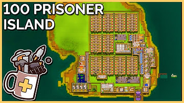 Multiple Methods for Island Escape! | Prison Architect - Escapes