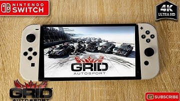 Grid Autosport on Nintendo Switch Oled Gameplay