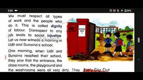 Class III S Study Ch 8 (Dignity of Labour)Video Part 1