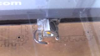 RoboBrrd First Laser Cutting Woohoo