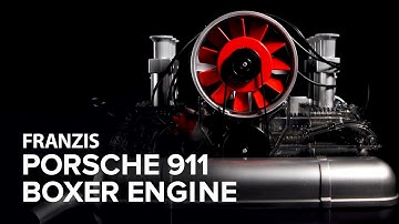 Porsche 911 Boxer Engine - Engine Model Kit Facelift 2020