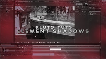 Pluto Tuts l Ae l Element 3D Shadows For 3D Motion Track