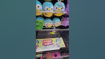 I Did The Impossible On This Claw Machine FIRST TRY! #shorts