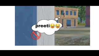 aa preeti😂😂|| funny video pubglite | introvert girl gaming