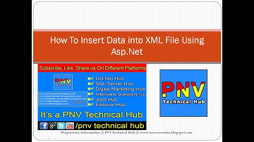 How To Insert Data into XML File Using Asp.Net