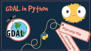 GDAL tutorial : plot shapefile and attribute table with GDAL in python