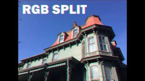 Photoshop Tutorial: "3D Glasses"/RGB Split Effect