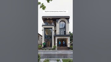 Modern 3-Story House Construction Process Stunning Home Build Step-by-S #modelbuilding #architecture