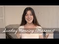 A glimpse from Sunday Morning by Maroon 5 (Acoustic cover by MICHAL at the Playground Studio)