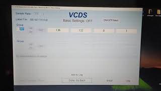 VCDS Basic settings gear DSG 6 skoda octavia vw model 2006 2010
