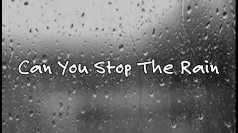 "Can You Stop The Rain" - Peabo Bryson