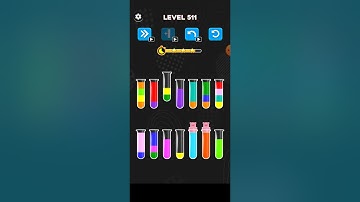 How to complete 511 Level water color sorting game 2023