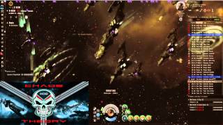 Chaos Theory clear Minotaur constellation of Sansha Incursion - Mothership Kill