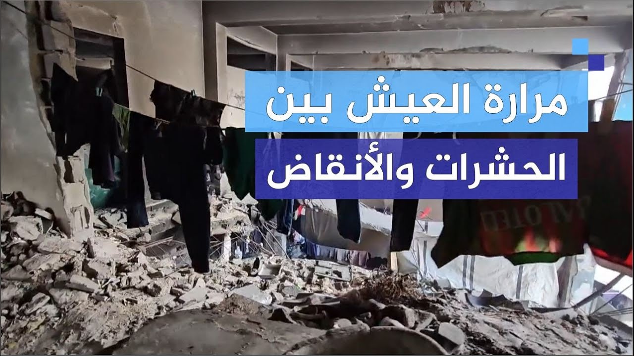 نازحون يضطرون للعيش في مدرسة آيلة للسقوط