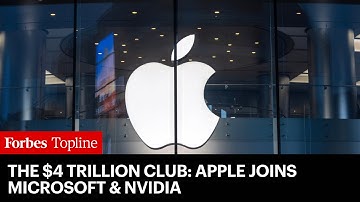Apple Passes $4 Trillion Market Value Joining Microsoft And Nvidia