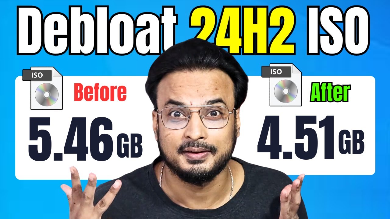 Debloat Windows 11 24H2 ISO Before Installing - 🚀Making Windows 11 ...
