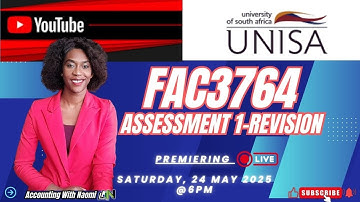 FAC3764 ASSESSMENT 1 2025 REVISION | Part 1| UNISA